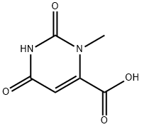 3-methyl-2,6-dioxo-1,2,3,6-tetrahydropyrimidine-4-carboxylic acid（WS203006） Structure
