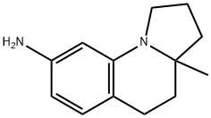 3a-Methyl-1,2,3,3a,4,5-hexahydro-pyrrolo[1,2-a]quinolin-8- ylaMine 结构式