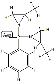 비스(2-메틸아지리딘-1-일)-페닐-술파닐리덴-포스포란