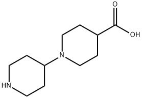 1,4'-bipiperidine-4-carboxylic acid(SALTDATA: 1.16HCl 1H2O) 结构式