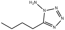 1H-Tetrazol-1-amine,5-butyl-(9CI) 结构式