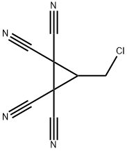1,1,2,2-Cyclopropanetetracarbonitrile,3-(chloromethyl)-(9CI) 结构式