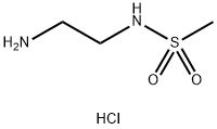 N-(2-氨基乙基)甲磺酰胺盐酸盐,202197-61-3,结构式