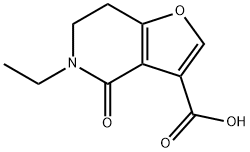 Furo[3,2-c]pyridine-3-carboxylicacid,5-ethyl-4,5,6,7-tetrahydro-4-oxo-(9CI) Structure