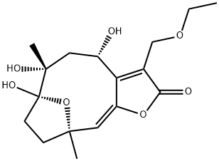 13-O-ETHYLPIPTOCARPHOL 结构式