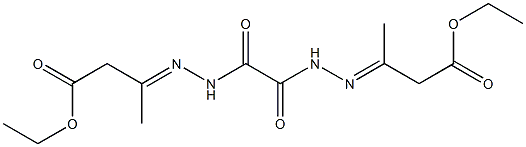 Ethanedioic acid,1,2-bis[2-(3-ethoxy-1-methyl-3-oxopropylidene)hydrazide]|