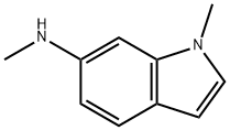 1H-Indol-6-amine,N,1-dimethyl-(9CI) 结构式