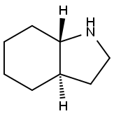 (3aR,7aS)-rel-octahydro-1H-Indole (Relative struc) 化学構造式