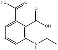 1,2-Benzenedicarboxylicacid,3-(ethylamino)-(9CI) Struktur