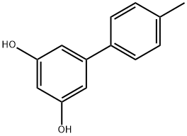 [1,1-Biphenyl]-3,5-diol,4-methyl-(9CI) 结构式