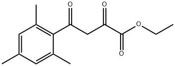 ethyl 2,4-dioxo-4-(2,4,6-trimethylphenyl)butanoate Struktur