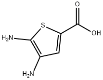 2-Thiophenecarboxylicacid,4,5-diamino-(9CI) Structure