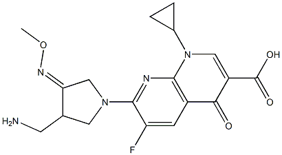GEMIFLOXACIN Structure