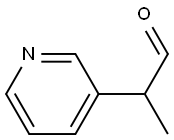 3-Pyridineacetaldehyde,alpha-methyl-(9CI) Structure