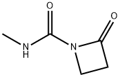 1-Azetidinecarboxamide,N-methyl-2-oxo-(9CI) Structure