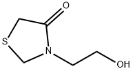 4-Thiazolidinone,3-(2-hydroxyethyl)-(9CI) Structure