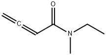 2,3-Butadienamide,N-ethyl-N-methyl-(9CI) Structure