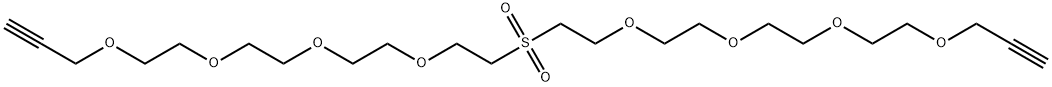 Propargyl-PEG3-Sulfone-PEG3-Propargyl