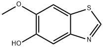 5-Benzothiazolol,6-methoxy-(9CI) 化学構造式