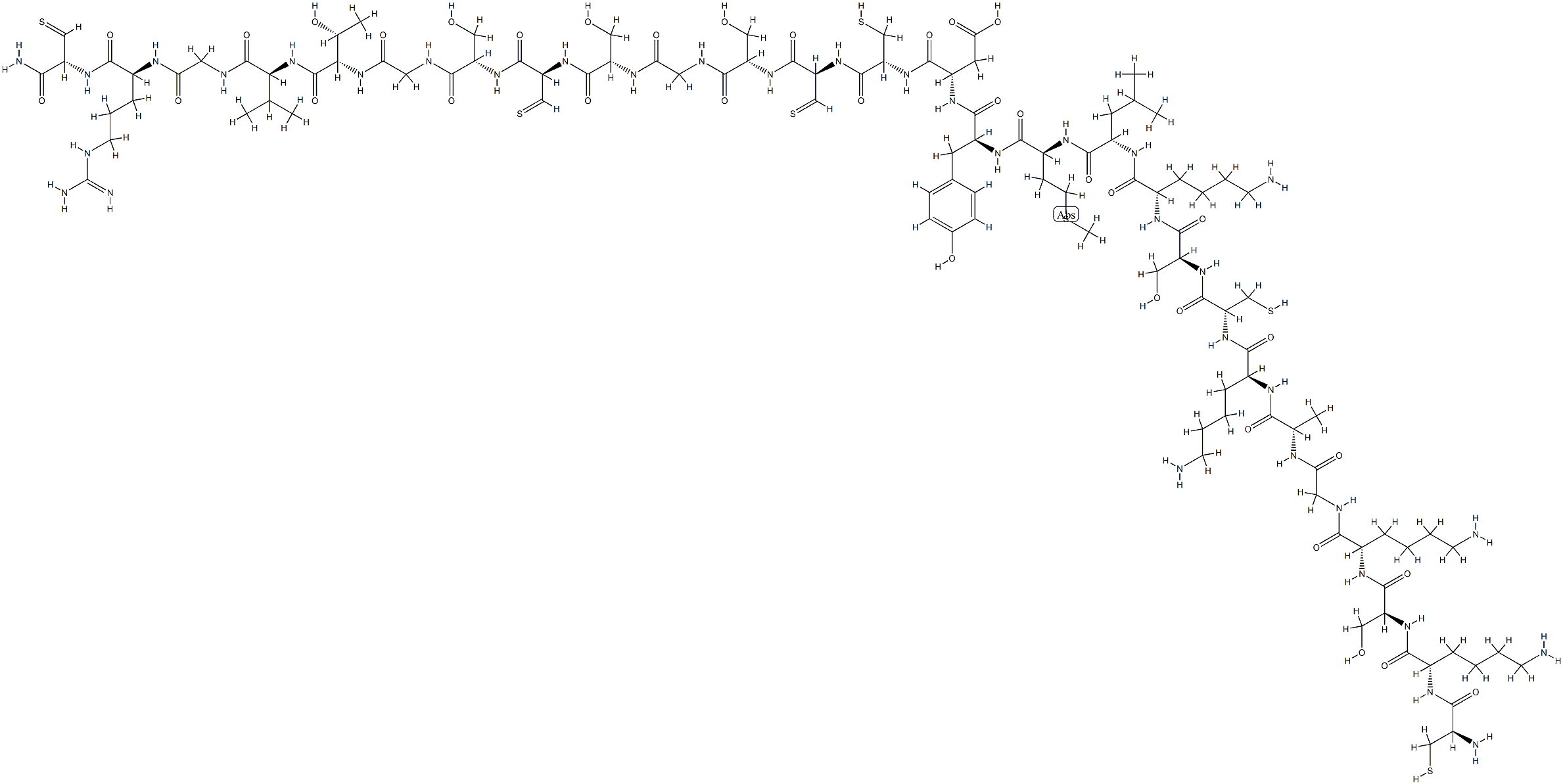 西妥昔单抗, 205923-56-4, 结构式