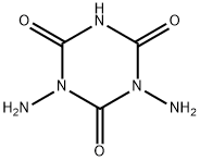 1,3,5-Triazine-2,4,6(1H,3H,5H)-trione,1,3-diamino-(9CI) Struktur