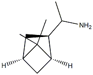 Bicyclo[2.1.1]hexane-2-methanamine, -alpha-,5,5-trimethyl-, (1R,2R,4S)-rel- (9CI) Struktur