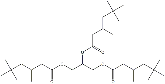 トリイソノナノイン 化学構造式