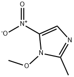 1H-Imidazole,1-methoxy-2-methyl-5-nitro-(9CI),206359-22-0,结构式