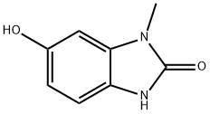 2H-Benzimidazol-2-one,1,3-dihydro-6-hydroxy-1-methyl-(9CI),206431-06-3,结构式