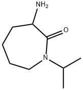 2H-Azepin-2-one,3-aminohexahydro-1-(1-methylethyl)-(9CI) 化学構造式