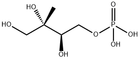 甲基-D-赤藓醇磷酸盐, 206440-72-4, 结构式