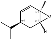 7-Oxabicyclo[4.1.0]hept-2-ene,1-methyl-4-(1-methylethyl)-,(1R,4S,6S)-rel-(9CI) 结构式
