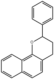 2H-Naphtho[1,2-b]pyran,3,4-dihydro-2-phenyl-(9CI),206763-45-3,结构式