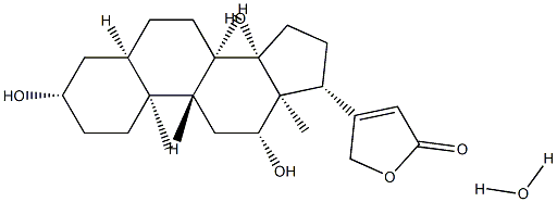 地谷新配基 水合物, 207226-38-8, 结构式