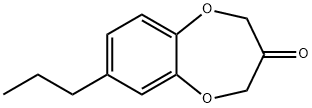 2-h-1,5-benzodioxepin-3(4h)-one,7-propyl-(9ci) 结构式