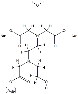 N-(2-HYDROXYETHYL)ETHYLENEDIAMINETRIACETIC ACID, TRISODIUM SALT HYDRATE, 85