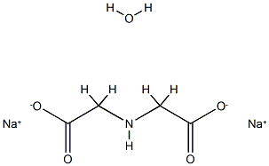 亚氨基二乙酸二钠水合物 结构式