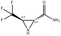 2-Aziridinecarboxamide,3-(trifluoromethyl)-,(2R,3R)-rel-(9CI) 结构式