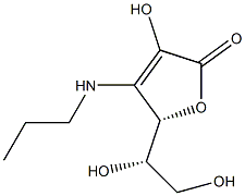 L-Ascorbic acid, 3-deoxy-3-(propylamino)- (9CI),207552-30-5,结构式