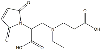 N-(2-carboxyethyl)-N-[2-(2,5-dihydro-2,5-dioxo-1H- 结构式