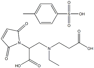 N-(2-carboxyethyl)-N-[2-(2,5-dihydro-2,5-dioxo-1H- 结构式