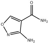 4-Isoxazolecarboxamide,3-amino-(9CI) 化学構造式