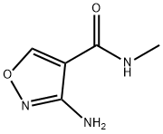 4-Isoxazolecarboxamide,3-amino-N-methyl-(9CI),207913-23-3,结构式