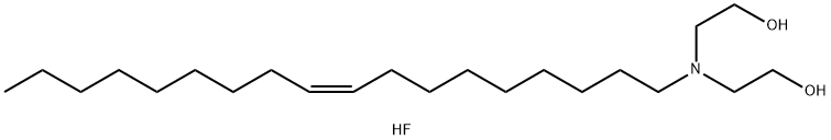 PEG-2 OLEAMINE HYDROFLUORIDE Structure