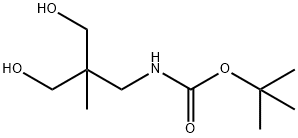 Carbamic acid, [3-hydroxy-2-(hydroxymethyl)-2-methylpropyl]-, 1,1- 化学構造式