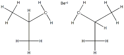 beryllium(+2) cation, 2-methanidylpropane|