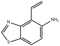 5-Benzothiazolamine,4-ethenyl-(9CI),208458-72-4,结构式