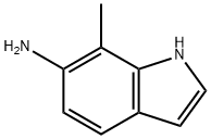7-甲基-1H-吲哚-6-胺,208510-99-0,结构式