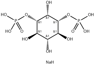 D-myo-Inositol-1,3-diphosphate (sodium salt) 结构式