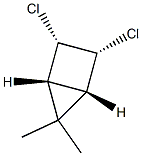 Bicyclo[2.1.0]pentane, 2,3-dichloro-5,5-dimethyl-, (1-alpha-,2-ba-,3-ba-,4-alpha-)- (9CI) Structure